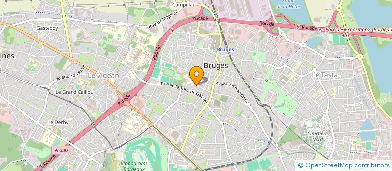localisation de l'entreprise NAIA  BRUGES