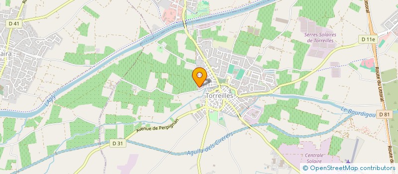 localisation de l'entreprise NAIA  TORREILLES