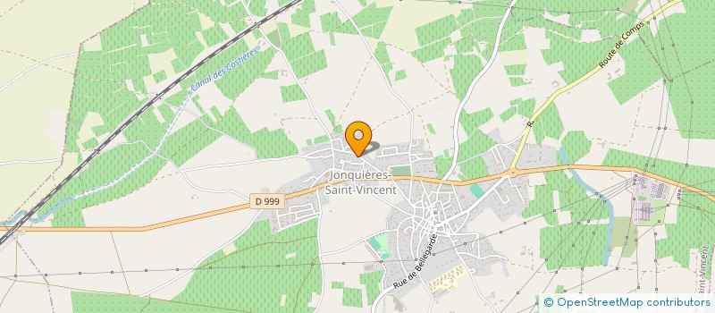 localisation de l'entreprise NAIA  JONQUIERES-SAINT-VINCENT