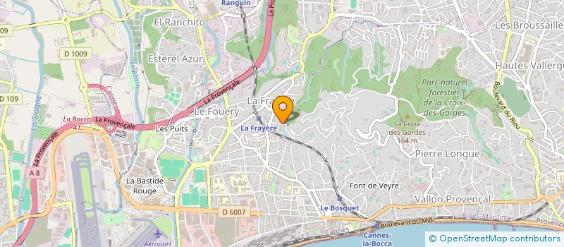 localisation de l'entreprise NAIA à CANNES