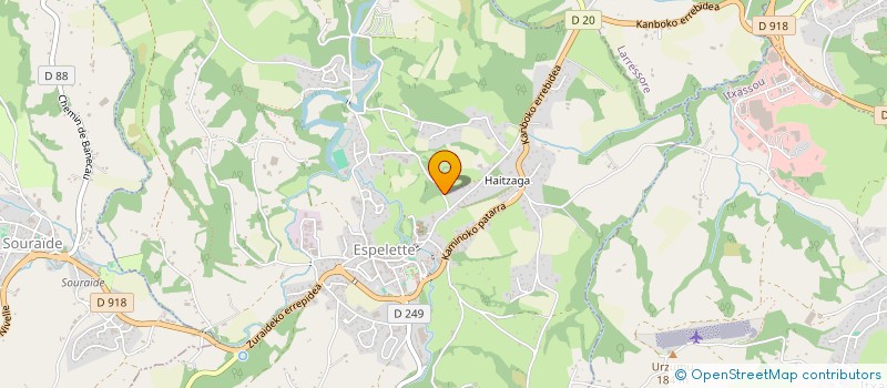 localisation de l'entreprise NAIA  ESPELETTE