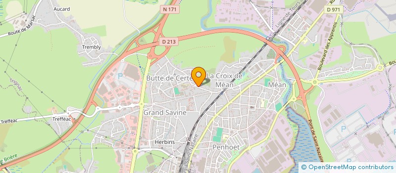 localisation de l'entreprise NAIADE  TRIGNAC