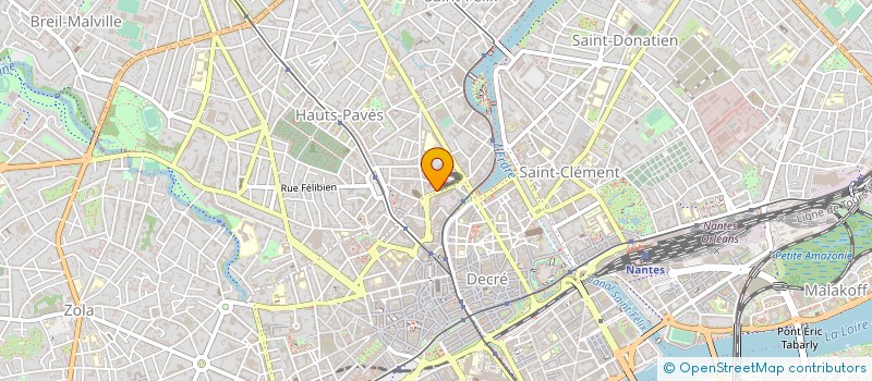 localisation de l'entreprise NAIADES ORIENT à NANTES