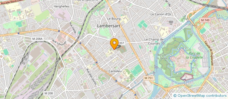 localisation de l'entreprise NAIADO à LAMBERSART