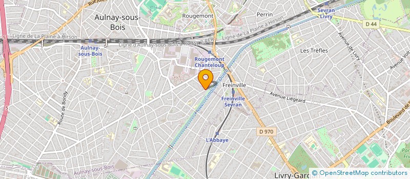 localisation de l'entreprise NAIDEL à AULNAY SOUS BOIS