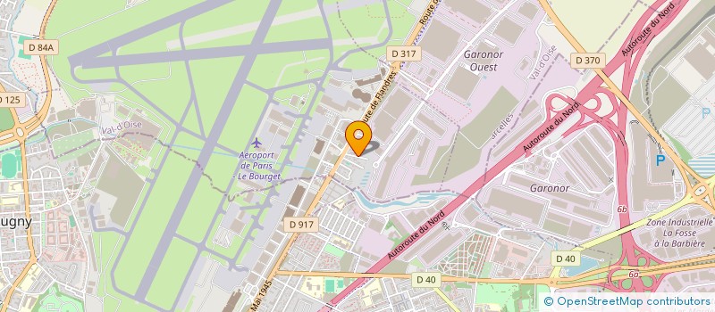 localisation de l'entreprise NAIDOO TRANSPORTS à BONNEUIL-EN-FRANCE