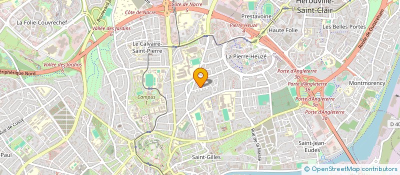 localisation de l'entreprise NAIF DECIBEL à CAEN