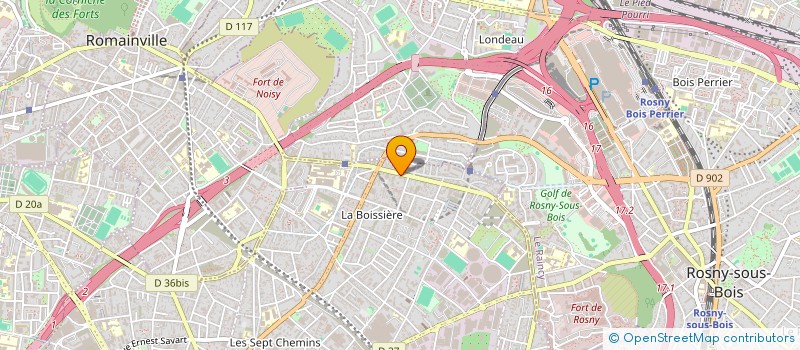 localisation de l'entreprise NAIKA BIKE à MONTREUIL