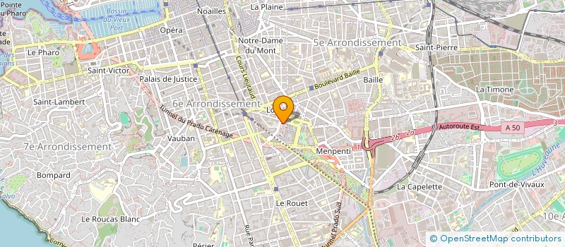 localisation de l'entreprise NAIKA1824  MARSEILLE