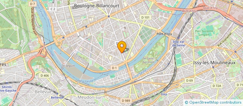 localisation de l'entreprise NAIL BAR JAURES à BOULOGNE-BILLANCOURT