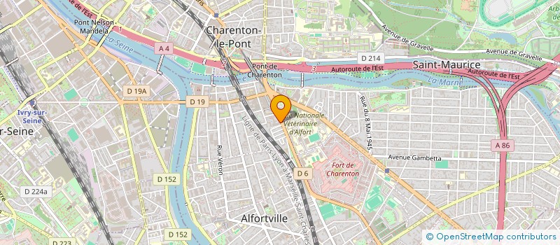localisation de l'entreprise NAIL OCIANE à MAISONS-ALFORT