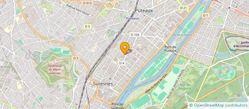localisation de l'entreprise NAIL'S ACADEMY à SURESNES