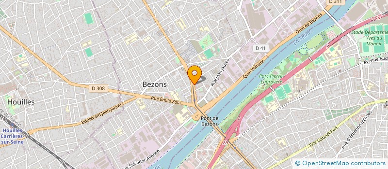 localisation de l'entreprise NAIL'S & SPA  BEZONS