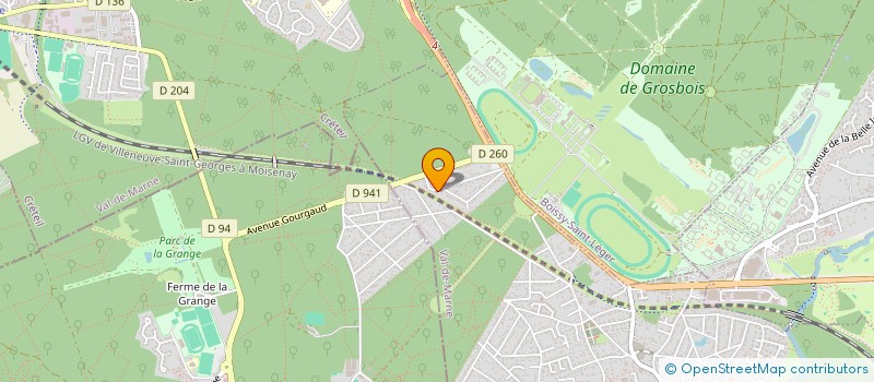 localisation de l'entreprise NAILA  VILLECRESNES