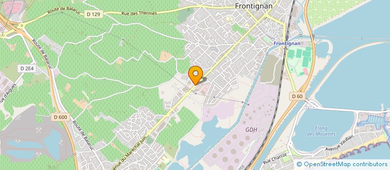 localisation de l'entreprise NAILA PRIMEUR à FRONTIGNAN