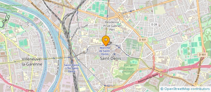 localisation de l'entreprise NAILAB TELECOM à SAINT-DENIS