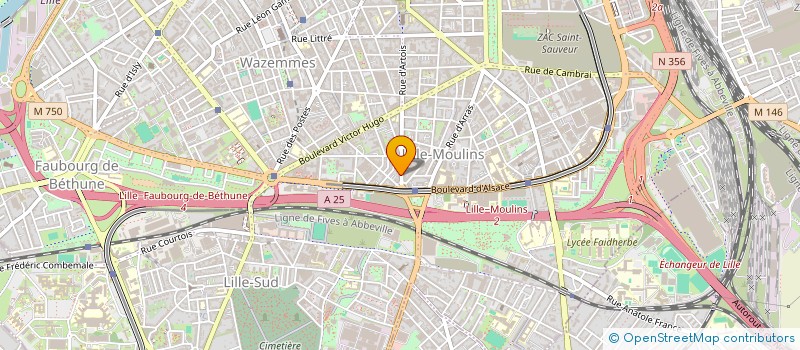 localisation de l'entreprise NAILI MAELLE à LILLE