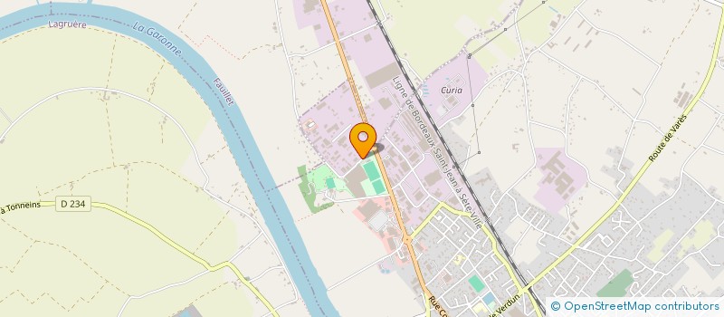 localisation de l'entreprise NAILISO  TONNEINS