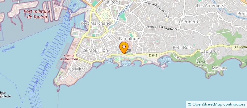localisation de l'entreprise NAILLE à TOULON