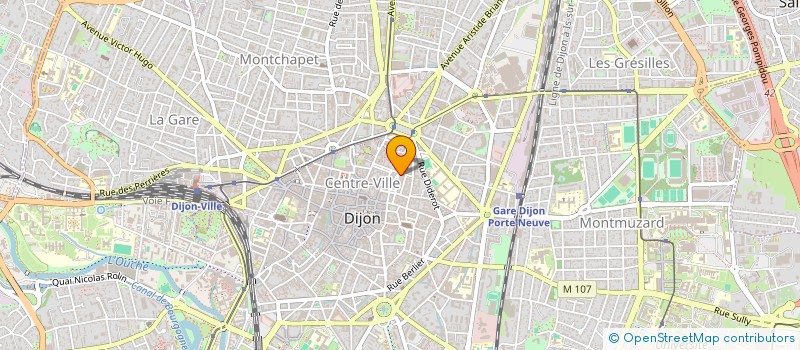 localisation de l'entreprise NAILS BAR Y à DIJON
