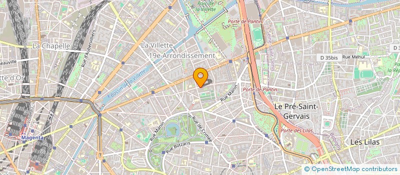 localisation de l'entreprise NAILS & BEAUTY  PARIS