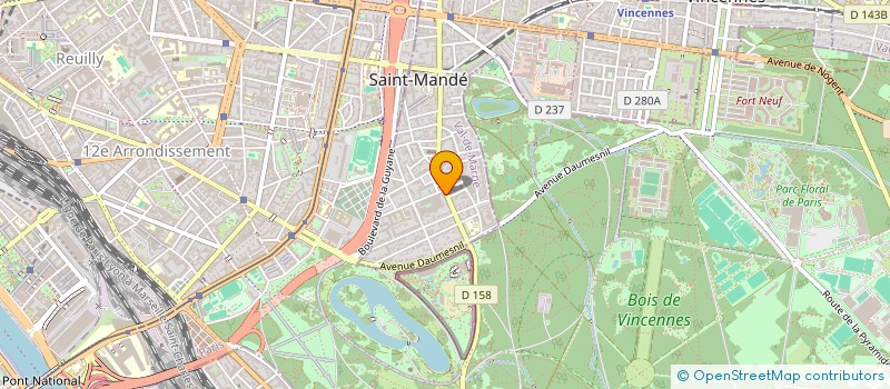 localisation de l'entreprise NAILS CONCEPT à SAINT-MANDE