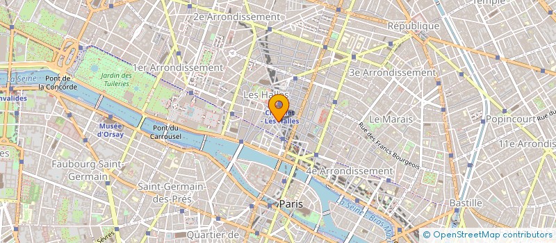 localisation de l'entreprise NAILS D'ANGE à PARIS