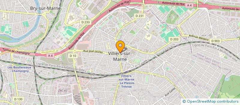localisation de l'entreprise NAILS DESIGN à VILLIERS-SUR-MARNE