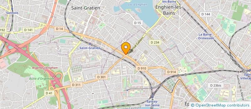localisation de l'entreprise NAILS HN à EPINAY-SUR-SEINE