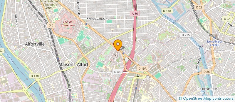 localisation de l'entreprise NAILS JUILLIOTTES  MAISONS-ALFORT