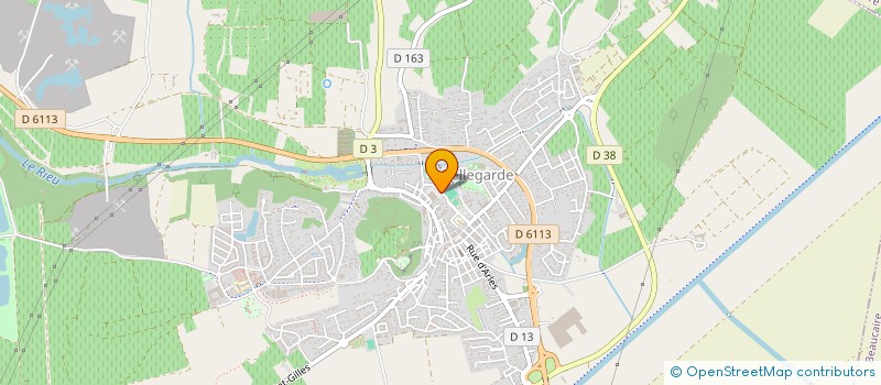 localisation de l'entreprise NAILS ROSSI à BELLEGARDE