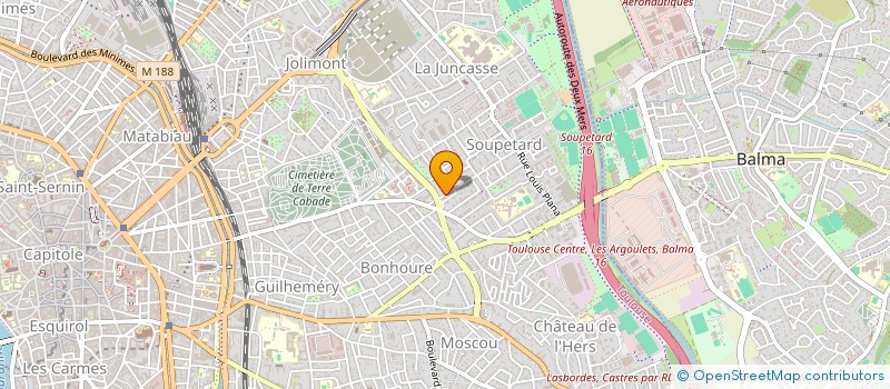 localisation de l'entreprise NAILS'SCHOOL à TOULOUSE