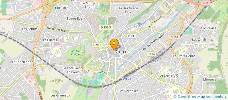 localisation de l'entreprise NAILS VIET PRO à DREUX