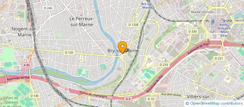 localisation de l'entreprise NAILSHY à BRY-SUR-MARNE