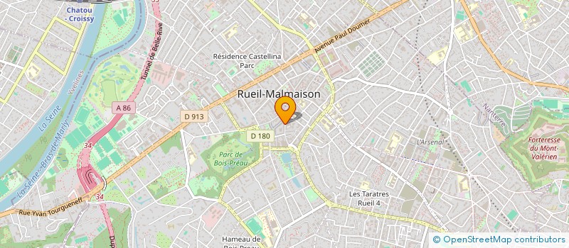 localisation de l'entreprise NAILY à RUEIL-MALMAISON