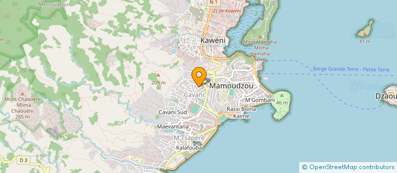 localisation de l'entreprise NAILY LOCATION à MAMOUDZOU