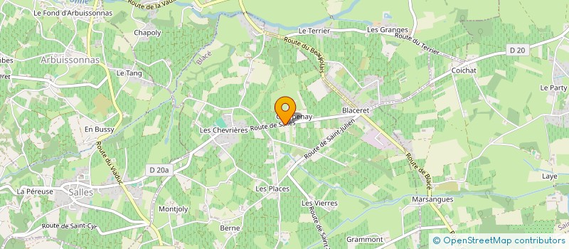 localisation de l'entreprise NAILYC  BLACE