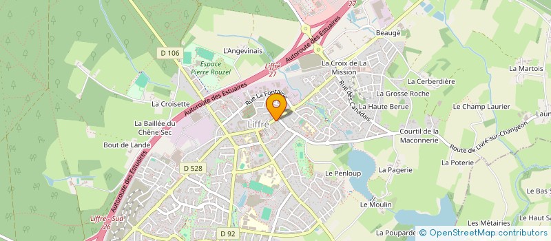 localisation de l'entreprise NAILYSTA à LIFFRE