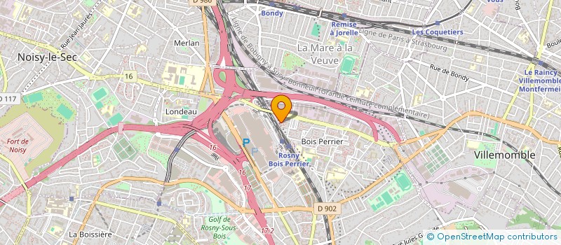 localisation de l'entreprise NAIM SERVICES à ROSNY-SOUS-BOIS