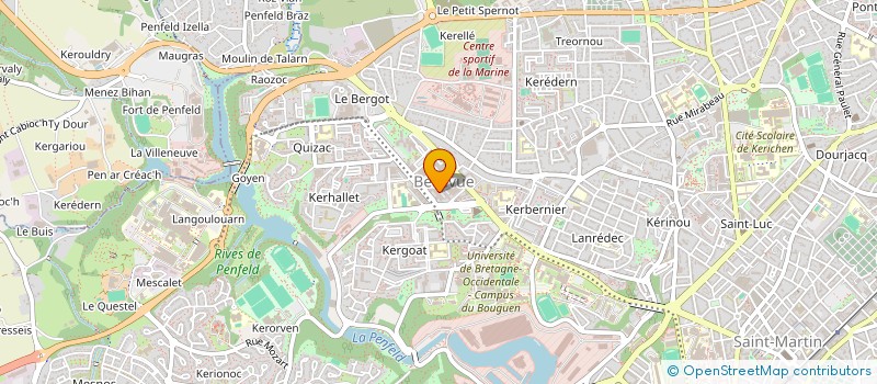 localisation de l'entreprise NAIMA à BREST