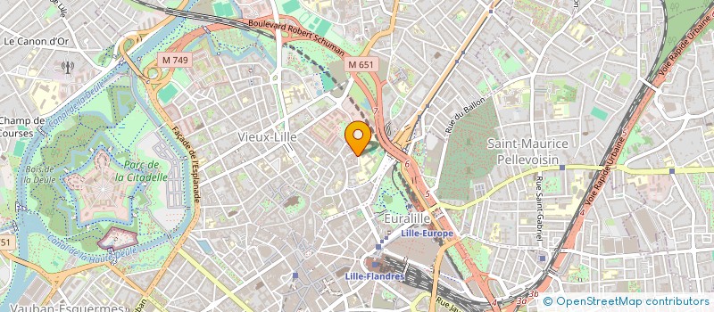 localisation de l'entreprise NAIMA NATURO à LILLE