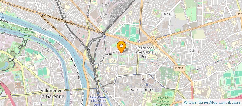 localisation de l'entreprise NAIMB DRIVE  SAINT-DENIS