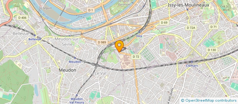 localisation de l'entreprise NAIMMO  CLAMART