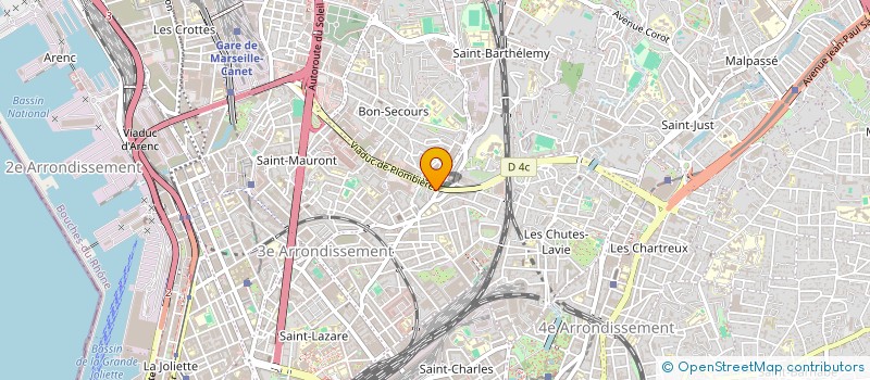 localisation de l'entreprise NAIMOTO à MARSEILLE