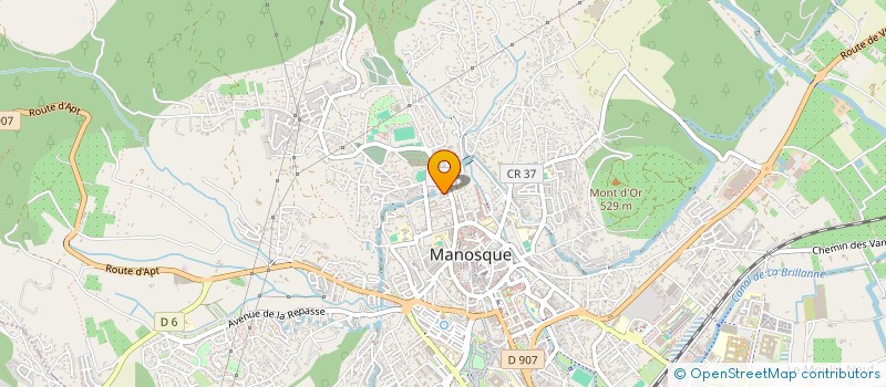 localisation de l'entreprise NAINJA à MANOSQUE