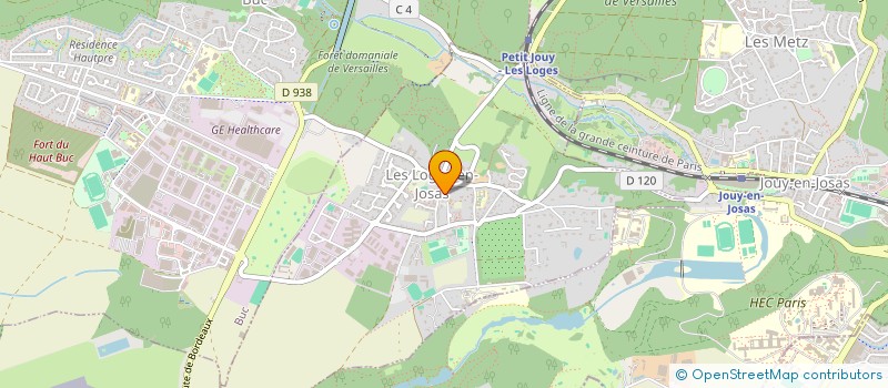 localisation de l'entreprise NAINOA  LES LOGES-EN-JOSAS