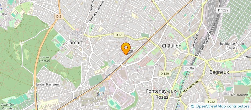 localisation de l'entreprise NAIPEULS à CHATILLON