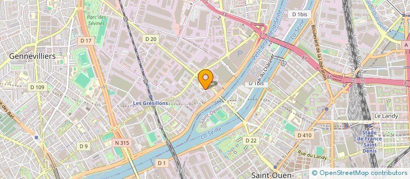 localisation de l'entreprise NAIRI FORMATION CONSEILS à GENNEVILLIERS