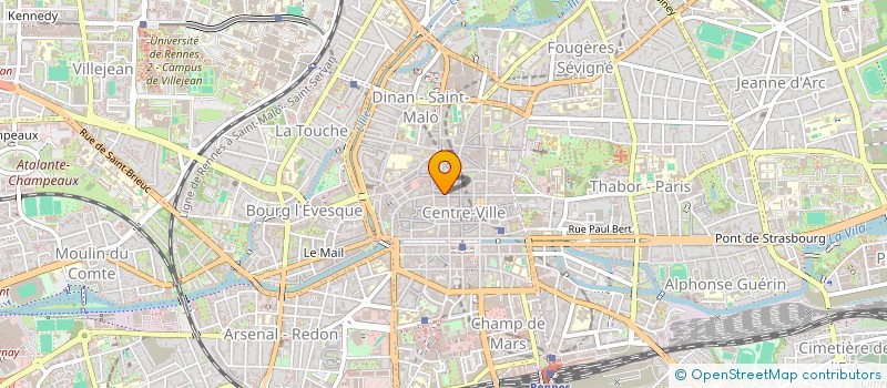 localisation de l'entreprise NAIROD IMMOBILIER  RENNES