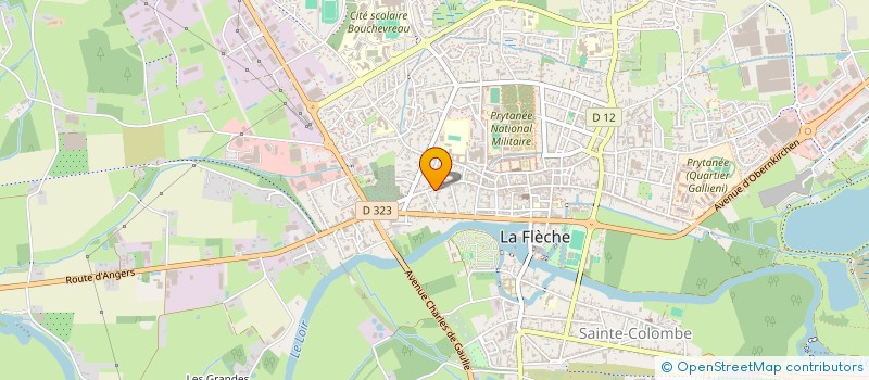 localisation de l'entreprise NAIS à LA FLECHE